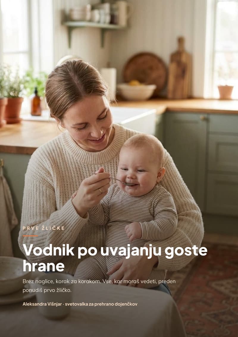 Vodnik po uvajanju goste hrane